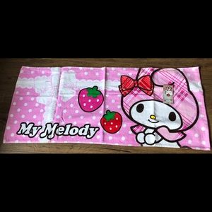 MY MELODY-NWT Long Hand Towel